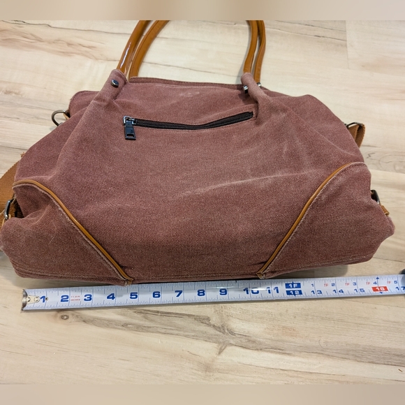 Vintage Oris Purse Canvas Bag 3 Piece - Picture 9 of 14